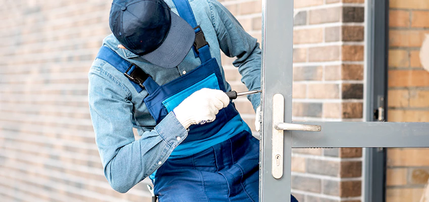 Pivot Storefront Door Locks Installation in Marina, California